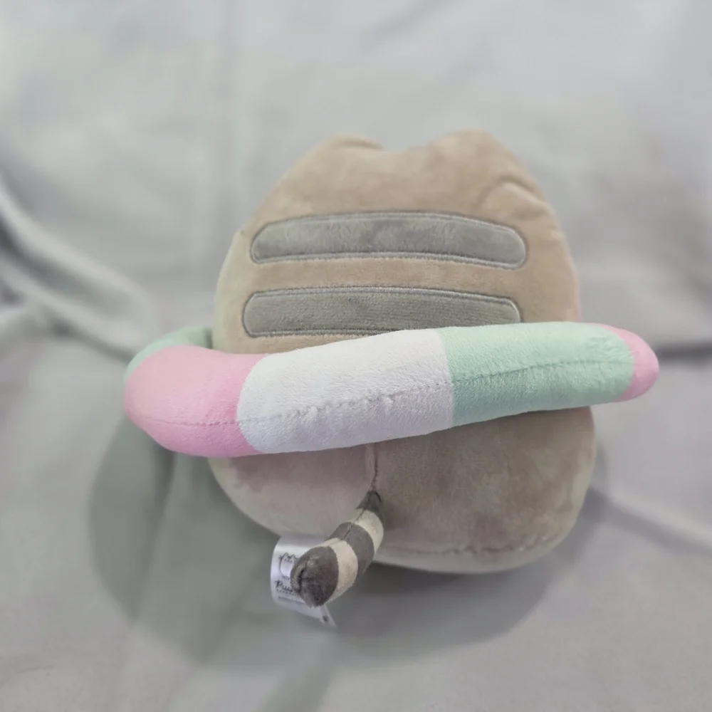 ๐SOLD๐ Pusheen Gray Cat Pool Floatie Plush Toy Kawaii Fiesta 10 Inch 2024 - Picture 6 of 10